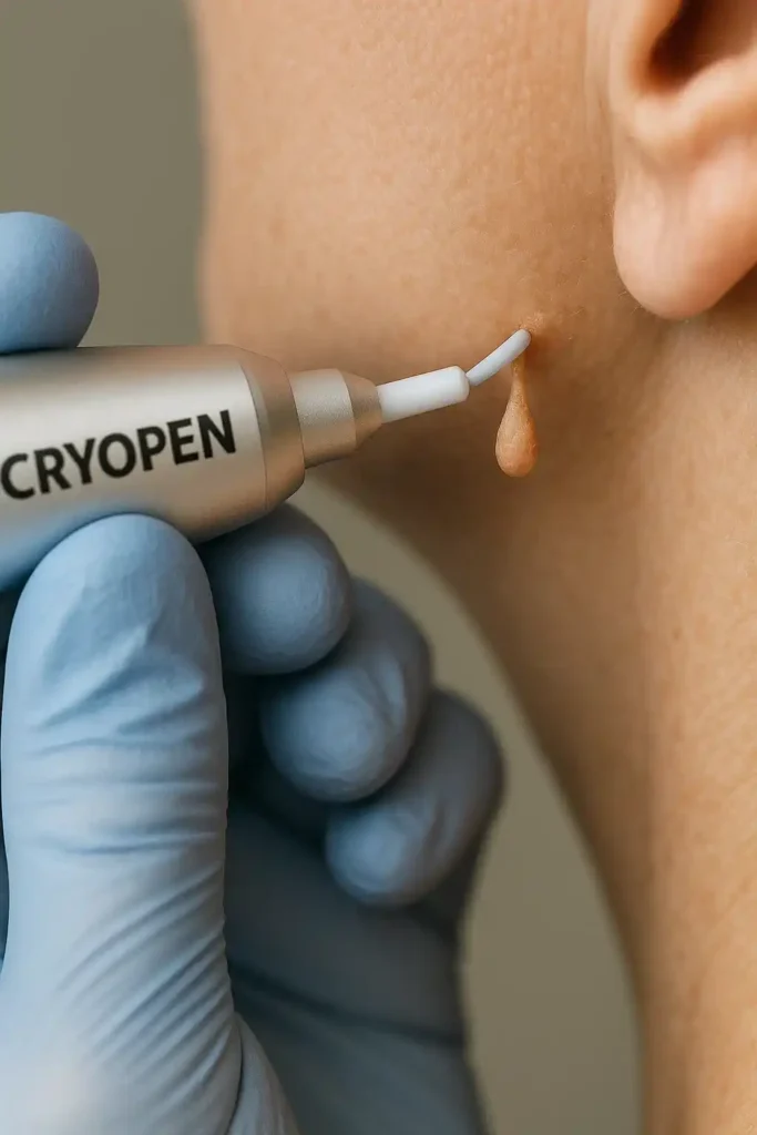 Cryopen for skin tags removal Amersham speak to our team today!