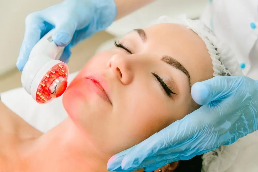 woman having non-surgical Morph8 treatment Amersham